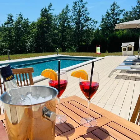 Prisunca Jacuzzi & Swimming Pool Villa Pazin